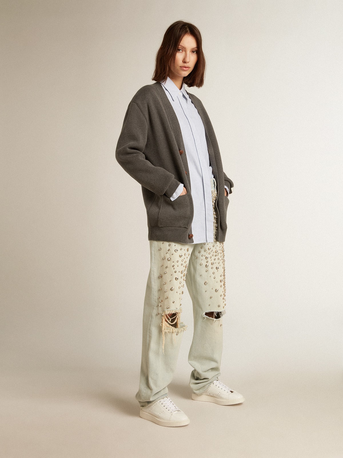 Women’s bio-based Starter with white star and heel tab
