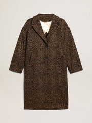 Women’s wool cocoon coat | Golden Goose