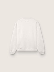 Star unisex sweatshirt in gray melange cotton with 'Star' embroidery