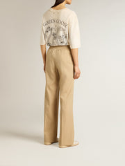 Women’s sand-colored joggers