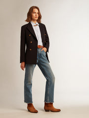 Women’s striped shirt | Golden Goose