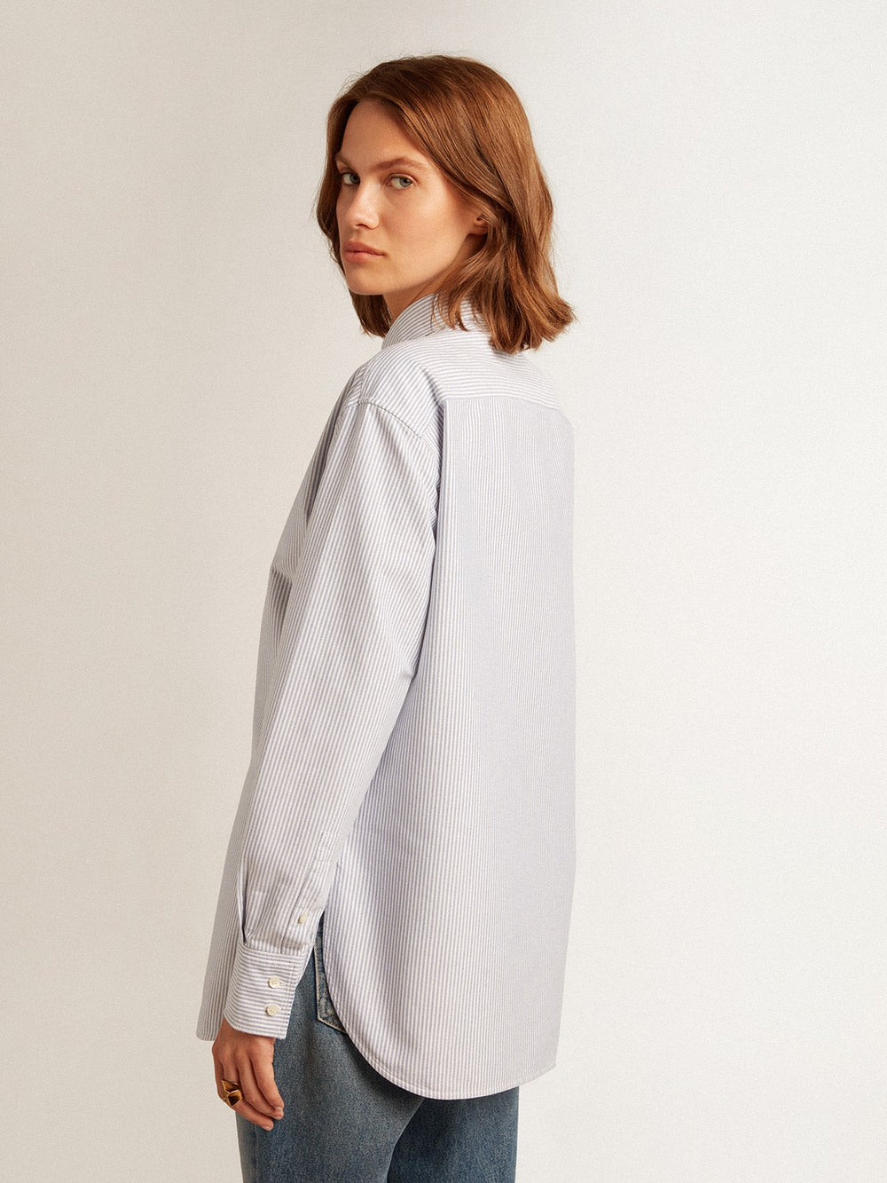Women’s striped shirt | Golden Goose
