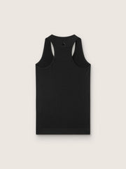 Women's black sports tank top