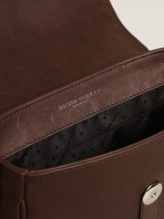 Women's Francis Bag small in dark brown leather