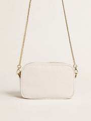 Mini Star Bag in butter-white leather with tone-on-tone star