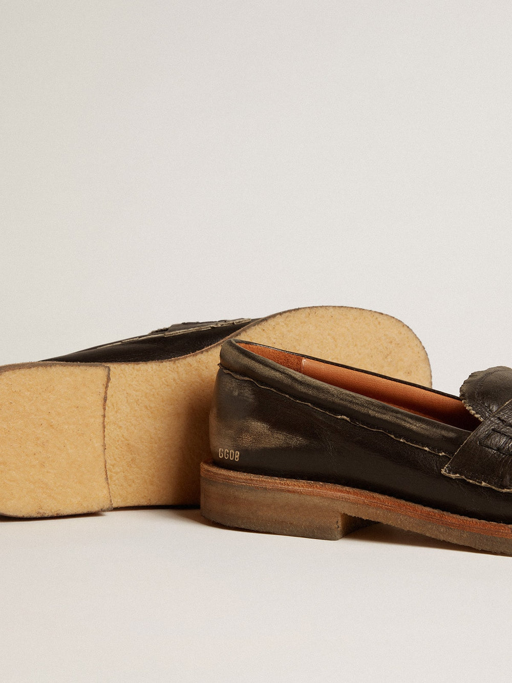Women's Jerry loafer in black leather