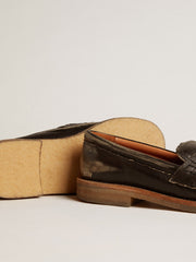 Women's Jerry loafer in black leather