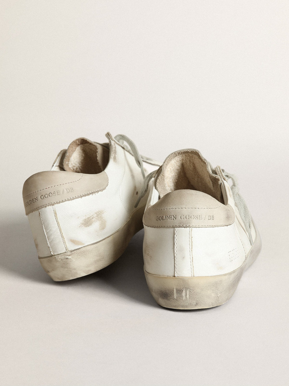 Men's Super-Star with perforated star and ice-gray heel tab