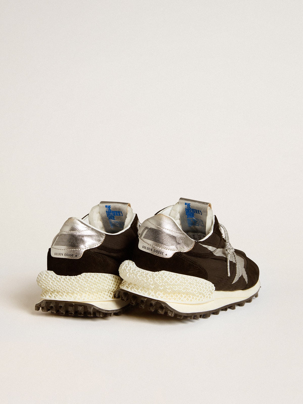 Men’s Marathon with black ripstop nylon upper and silver star