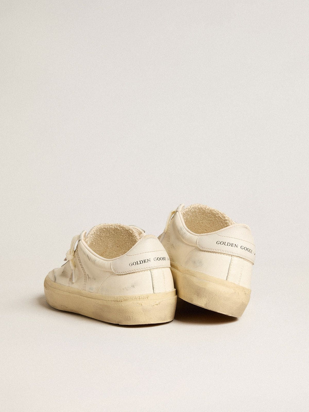 Soul Star in white nappa leather with white leather star