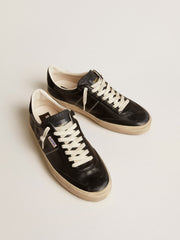 Men’s Soul Star in black bio-based nappa