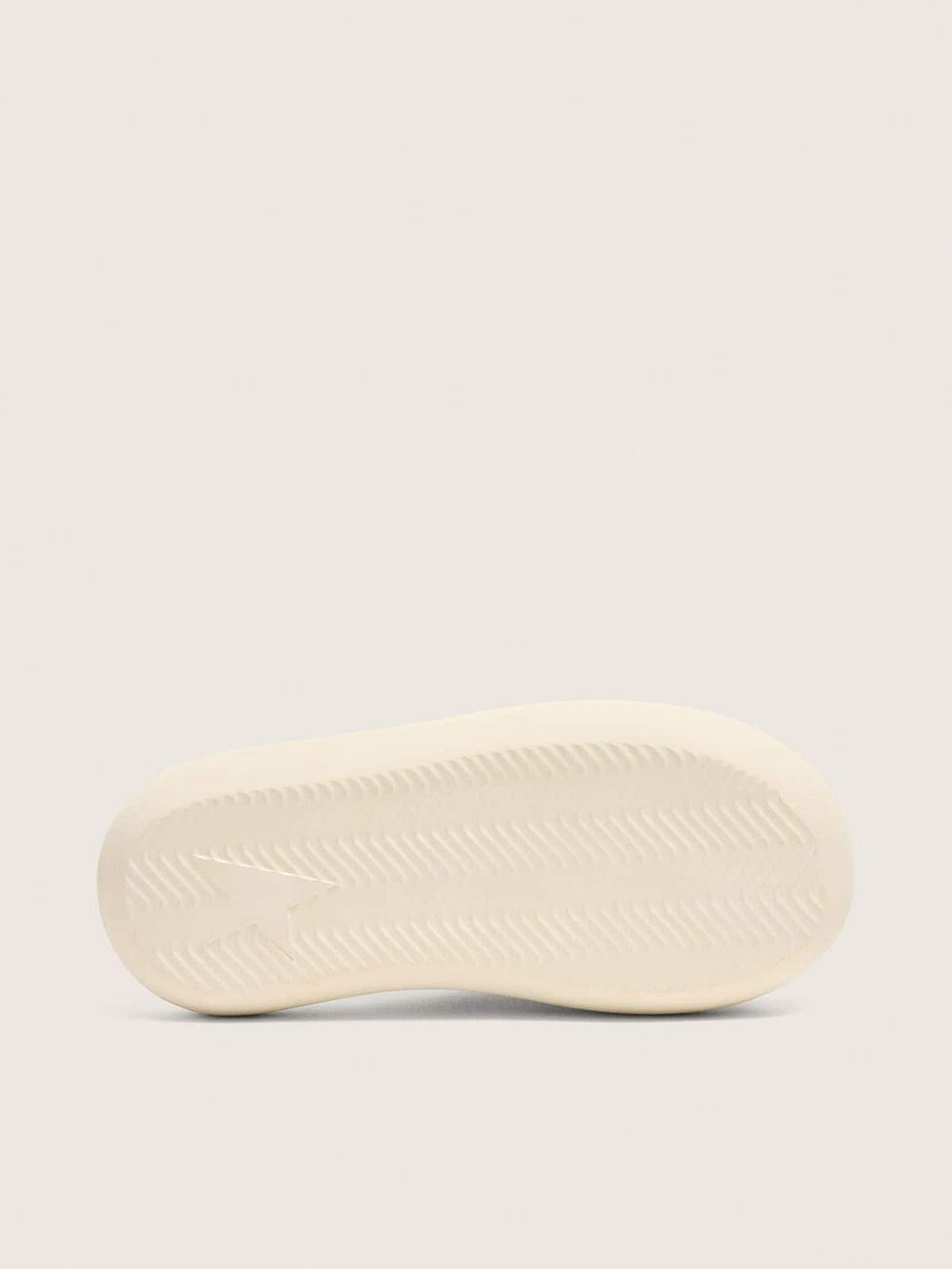 Men's Space-Star Slide slip-ons in white leather