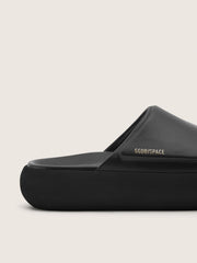 Men's Space-Star slip-ons in black leather