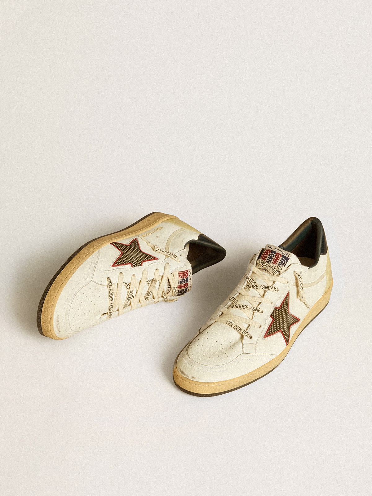 Men’s Ball Star LTD with mesh star and midnight blue leather heel tab