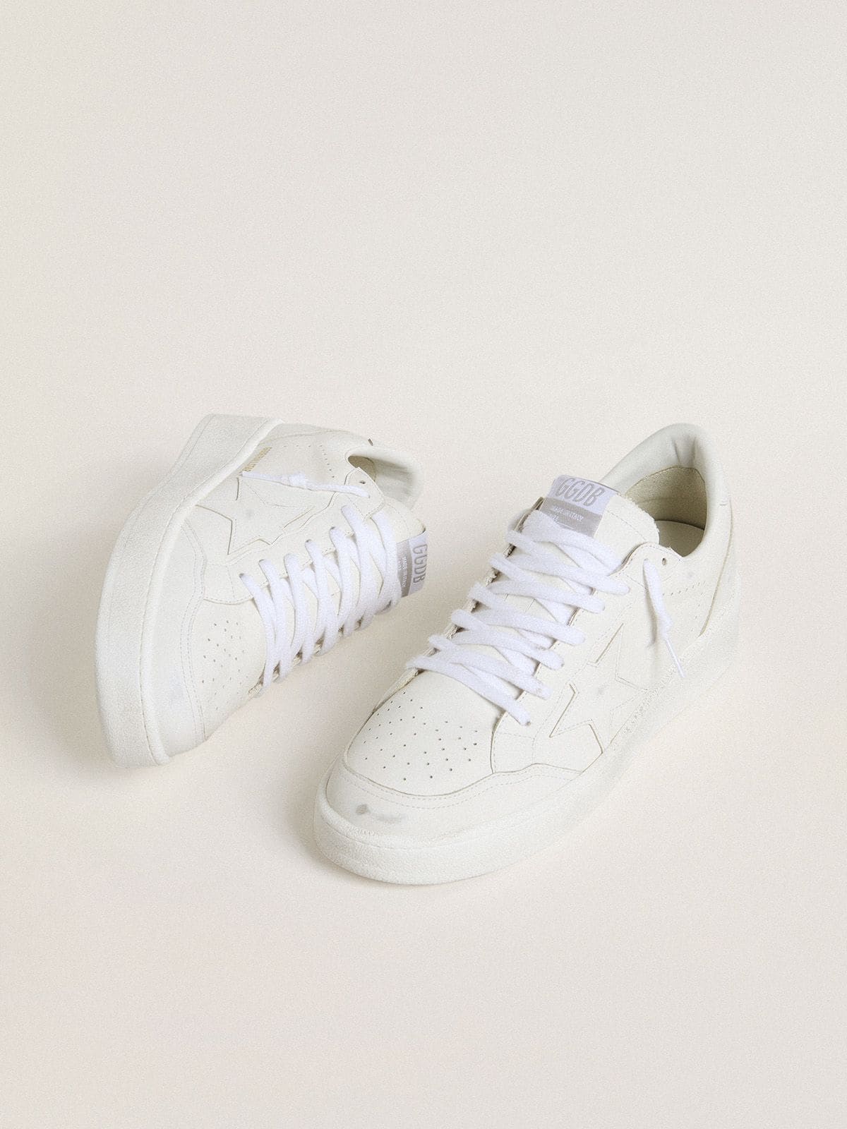 Men's Ball Star with white leather star and heel tab