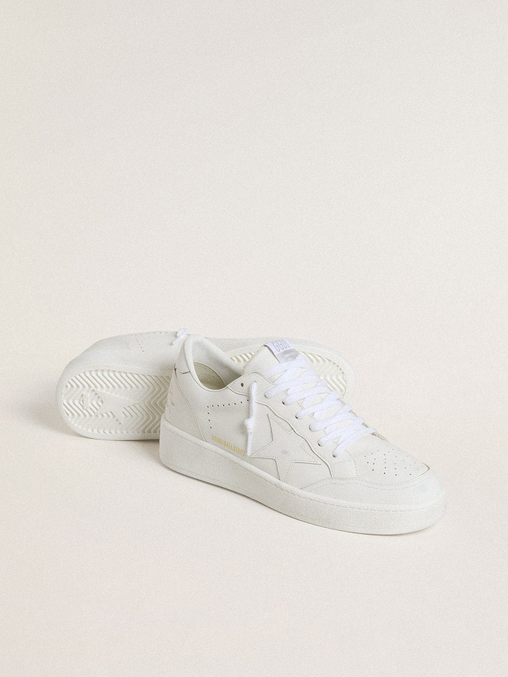 Men's Ball Star with white leather star and heel tab
