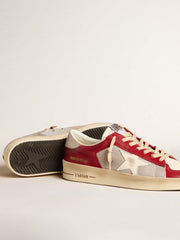 Men's Stardan  in mesh and nubuck with nappa star and leather heel tab
