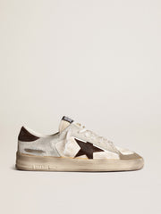 Men’s Stardan in nappa and pony skin with brown suede star