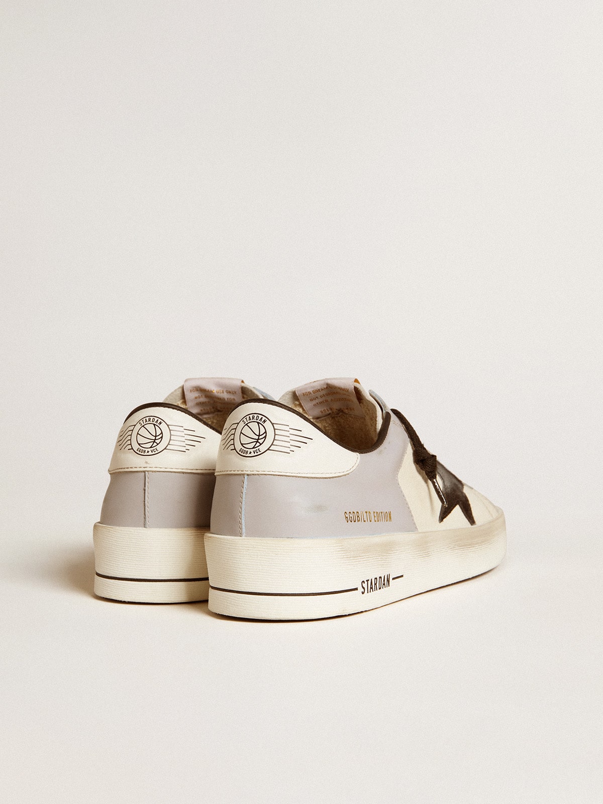 Men’s Stardan LTD in nappa and leather with suede star and leather heel tab