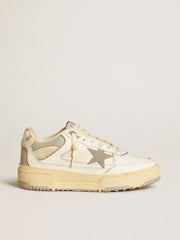 Men’s Forty2 with grey star and white leather heel tab