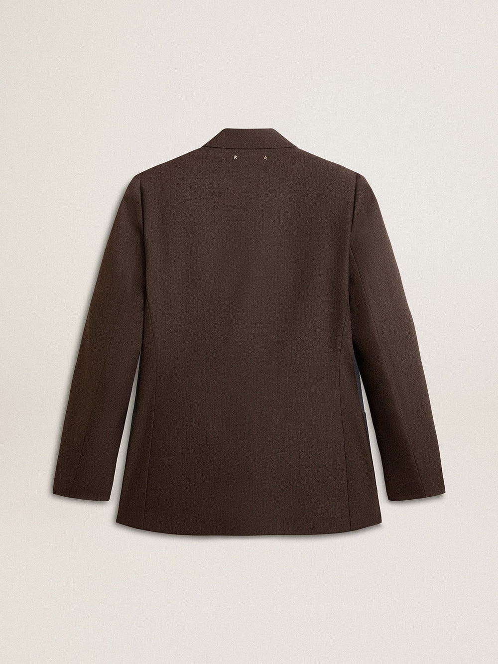 Men's tailored jacket in anthracite gray virgin wool
