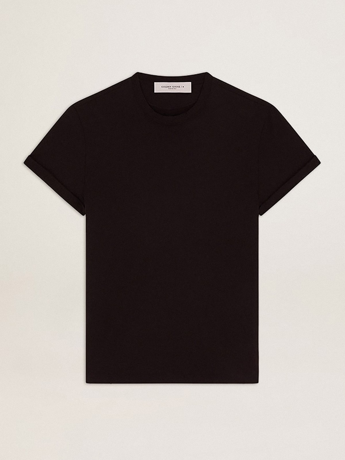 Golden Collection distressed T-shirt in vintage black