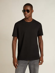 Golden Collection distressed T-shirt in vintage black