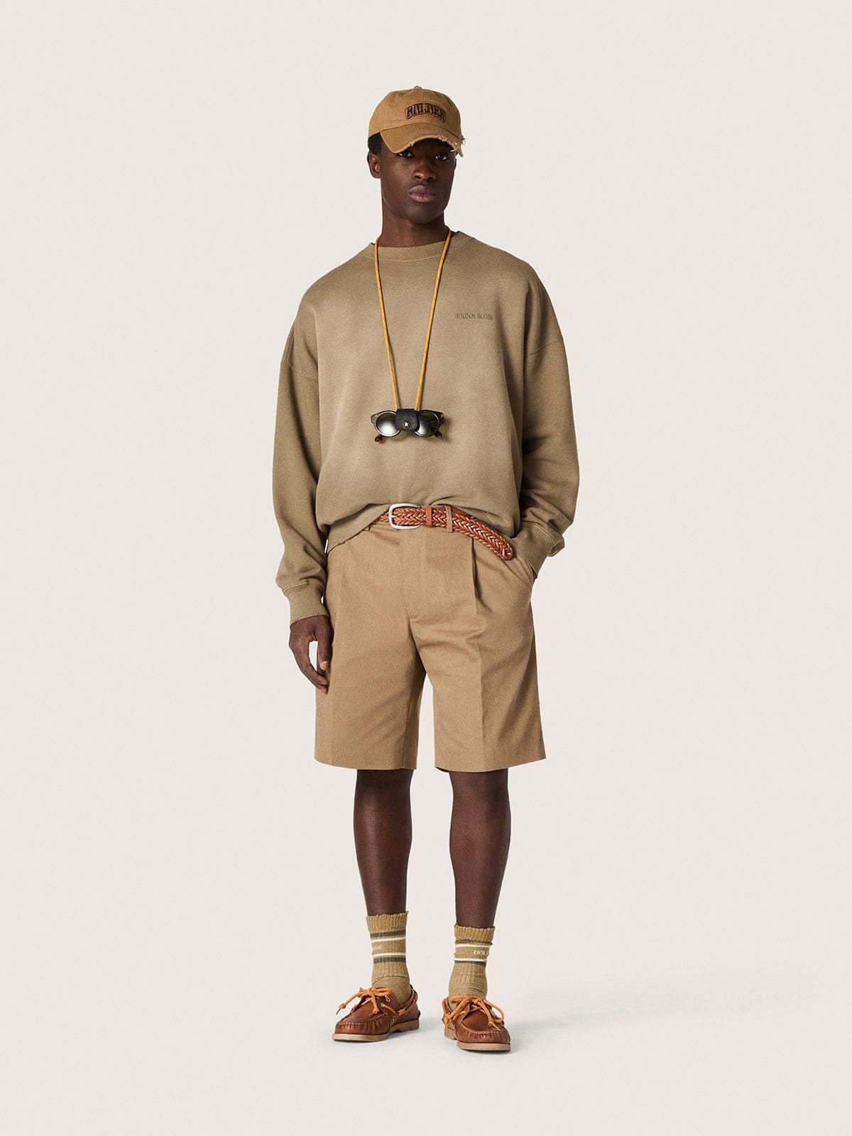 Men's Cruise loafer in tobacco-colored leather