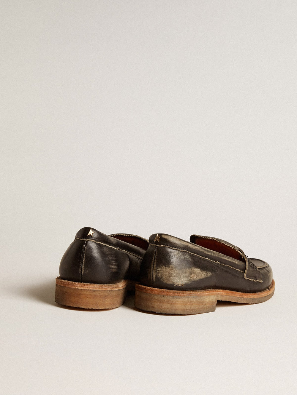 Men's Jerry loafer in black leather