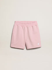 Girls’ shorts in pink with white star