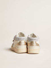 June Junior in nappa and metallic leather inserts with glitter star