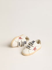 Young Old School in leather with metallic peach leather star