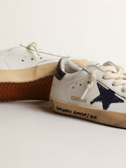 Super-Star Young in nappa with a printed star and black heel tab