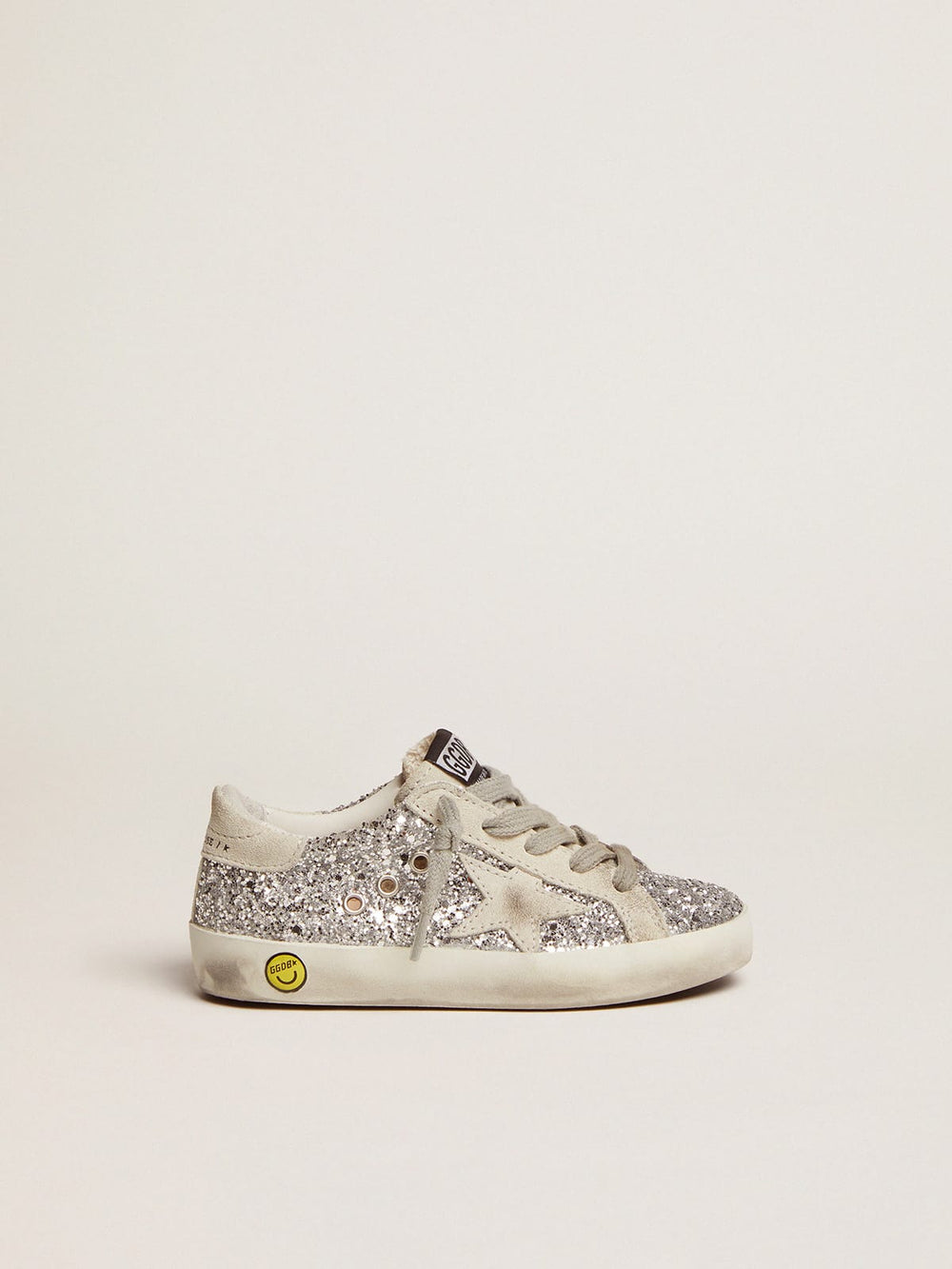 Super-Star Young with silver glitter