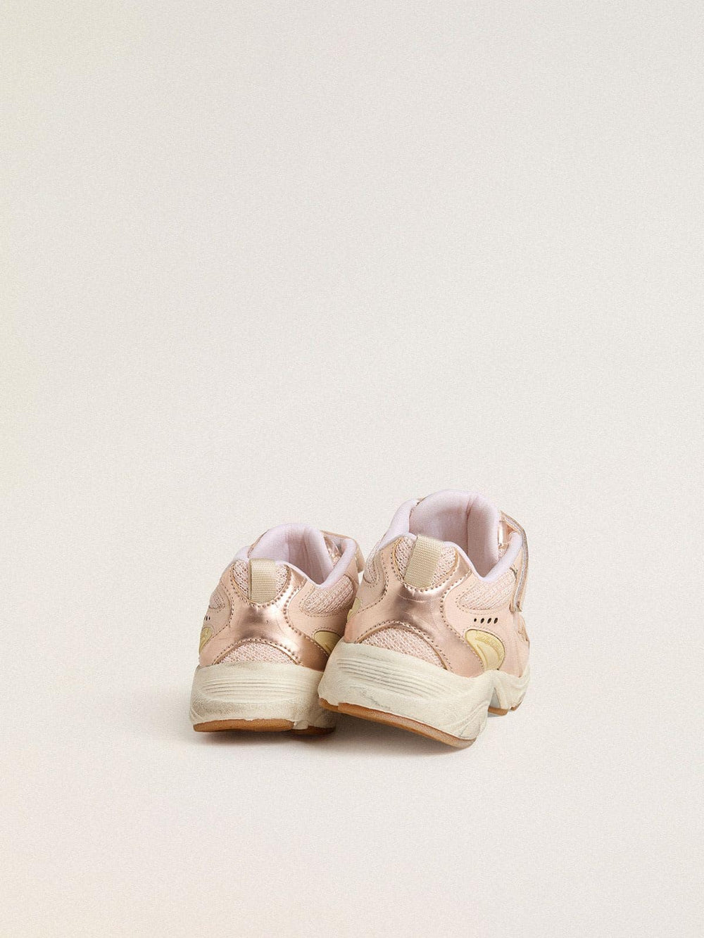 Young Lightstar in pink leather and mesh with pink leather star
