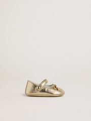 Sofi Baby ballet flats in gold leather